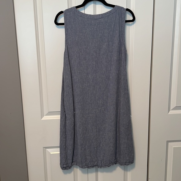 Ellen Tracy Linen dress. - Picture 3 of 7